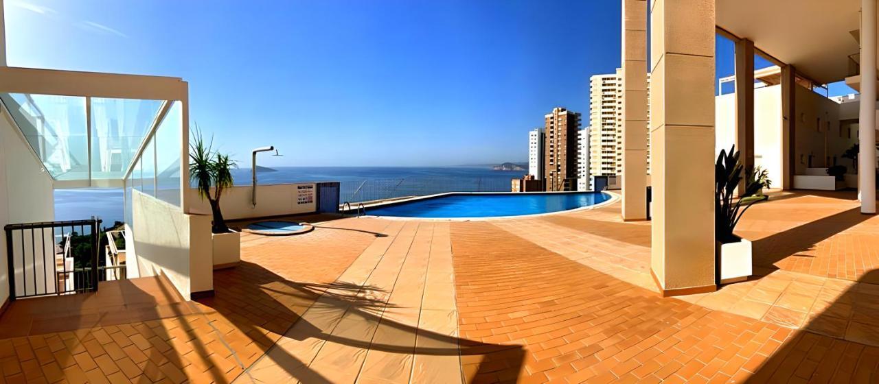 Spectacular Sea Views 2 Bedrooms In Villa Marina Benidorm Zewnętrze zdjęcie